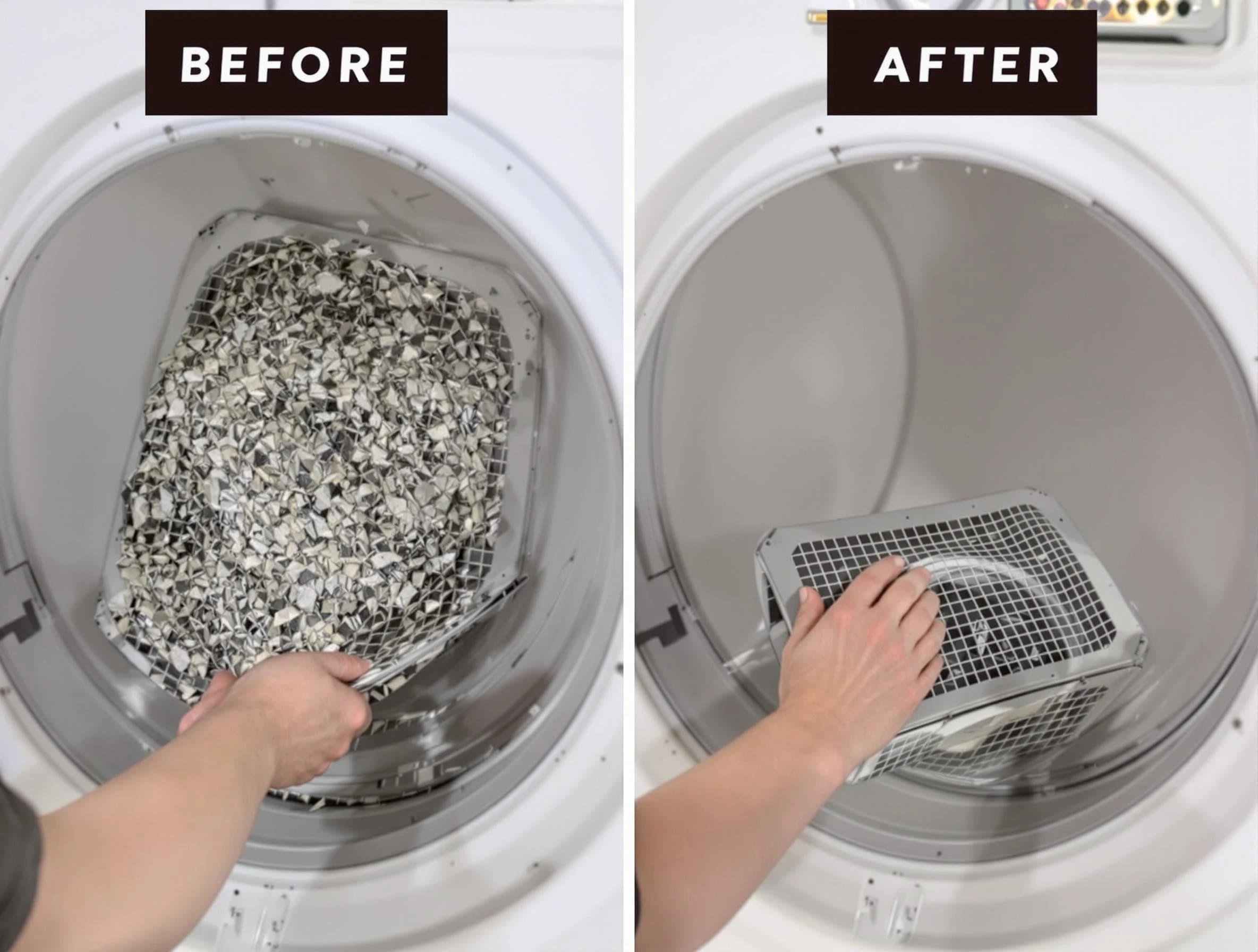 Professional lint trap cleaning by Cullman Dryer Vent Cleaning in Cullman